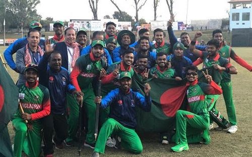 Bangladesh U-23 Men's Cricket team beat the Sri Lankan U-23 team to get the gold medal.