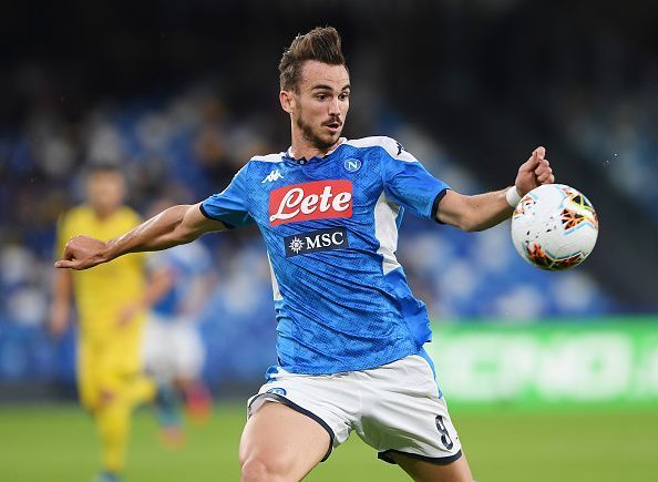 Fabian Ruiz in action for Napoli