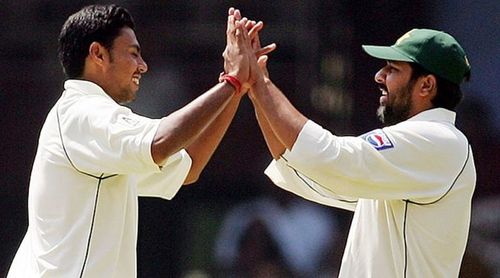 Danish Kaneria played the most number of his Tests under Inzamam's captaincy