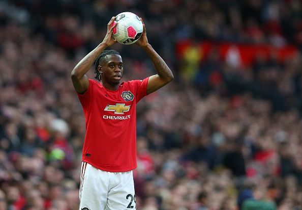 Manchester United&#039;s Aaron Wan-Bissaka