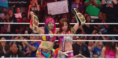 With the help of the green mist, the Women's Tag Team Champions scored a huge victory