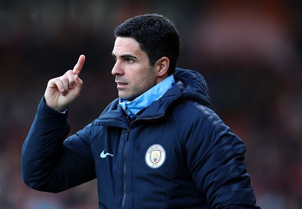 Arteta is taking on his first managerial role at the Emirates