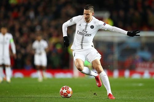 Julian Draxler in action for PSG