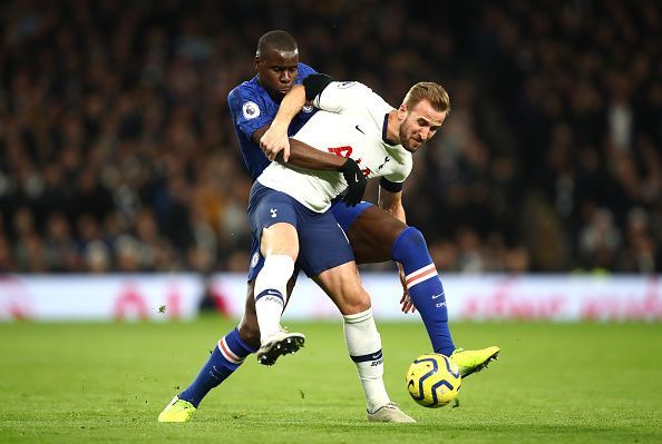 Zouma dealt brilliantly with the threat posed by Harry Kane