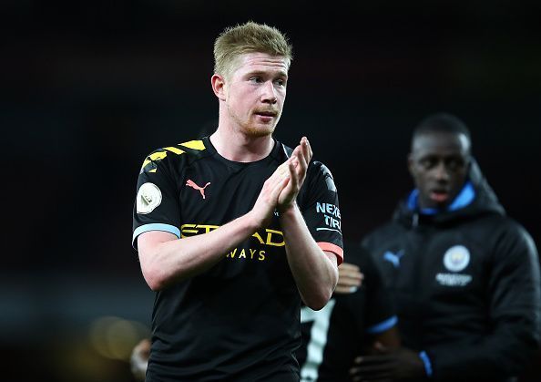 De Bruyne came away from today&#039;s game with two goals and an assist