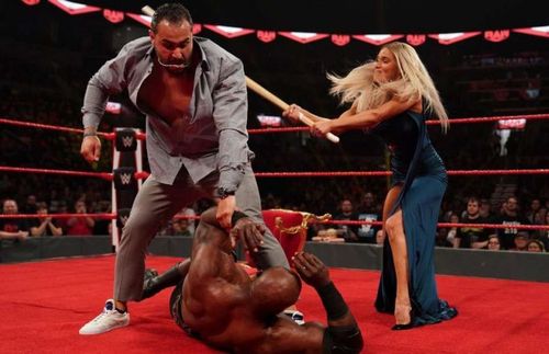 Rusev, Bobby Lashley, and Lana