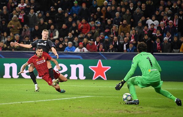 It was a great night for Liverpool's goalkeeper