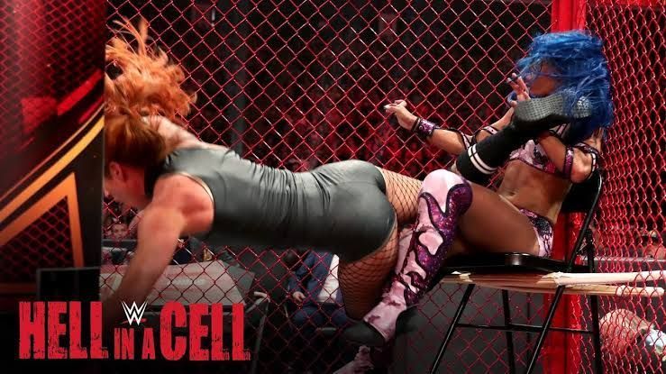 Becky Lynch's most credible threat was Sasha Banks.