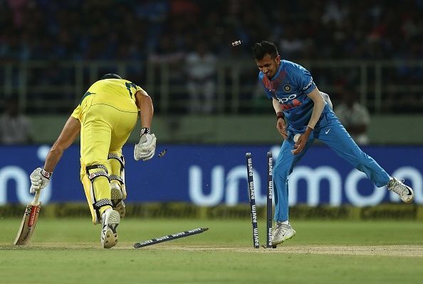 Yuzvendra Chahal had taken 6/25 in a T20I versus England