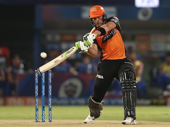 Martin Guptill playing for Sunrisers Hyderabad