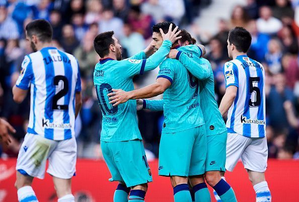 Real Sociedad v FC Barcelona - La Liga