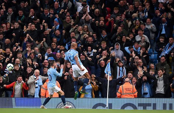 Manchester City's former captian Vincent Kompany