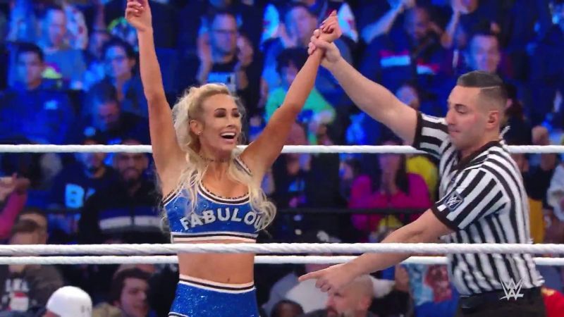 Carmella picked up an easy win