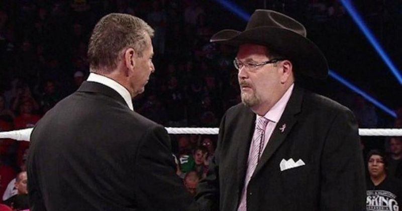 Jim Ross and Vince McMahon