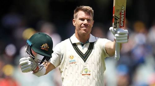 David Warner after scoring a triple century against Pakistan