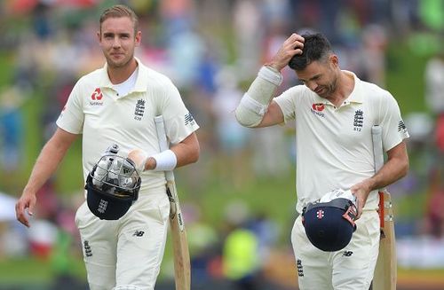 The duo shared seven wickets between them in the 1st Test v South Africa