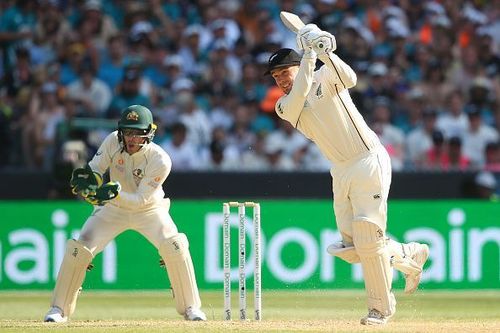 Blundell became the first Kiwi player to score a century at the MCG