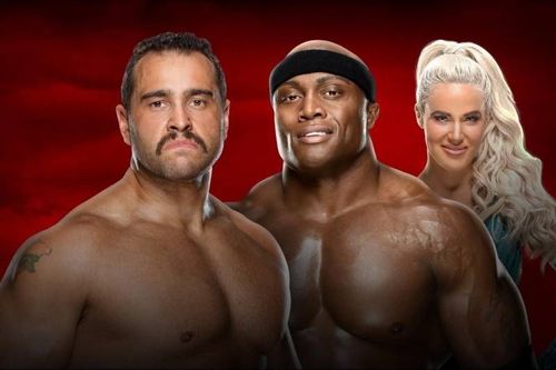 Rusev, Lashley, and Lana