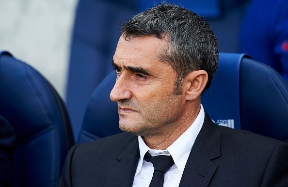 Valverde wears a grim look.