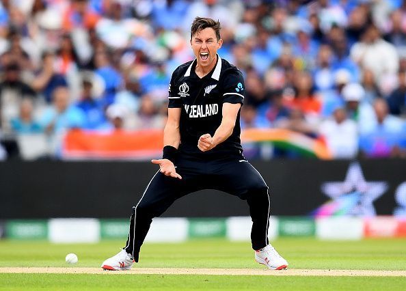 Trent Boult picked up a hat-trick against Australia during the 2019 ICC World Cup