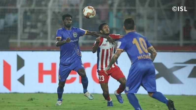 Rowllin Borges could not contain the ATK midfield. Image: ISL