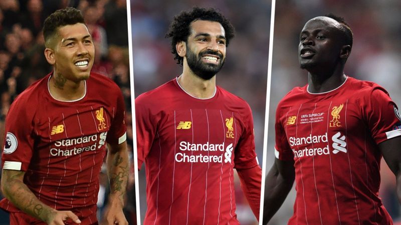 Roberto Firmino, Mohammad Salah, Sadio ManÃ©