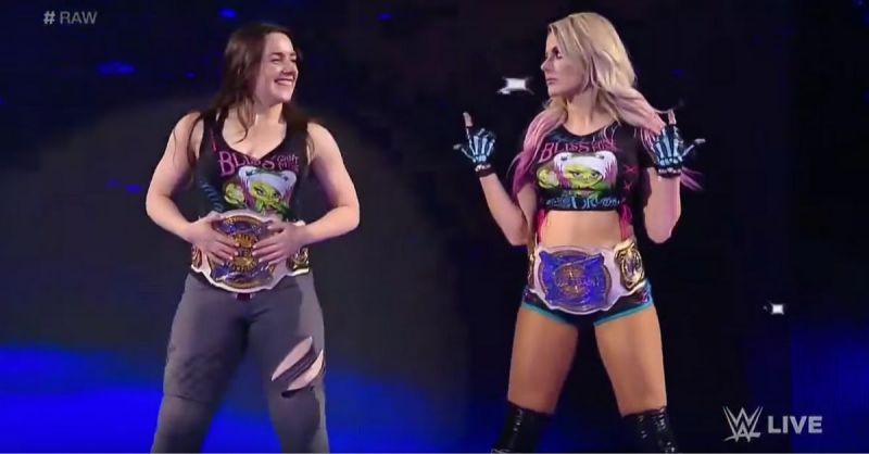 Alexa Bliss and Nikki Cross