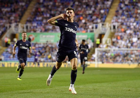 Mason Mount was a goal threat at Derby County