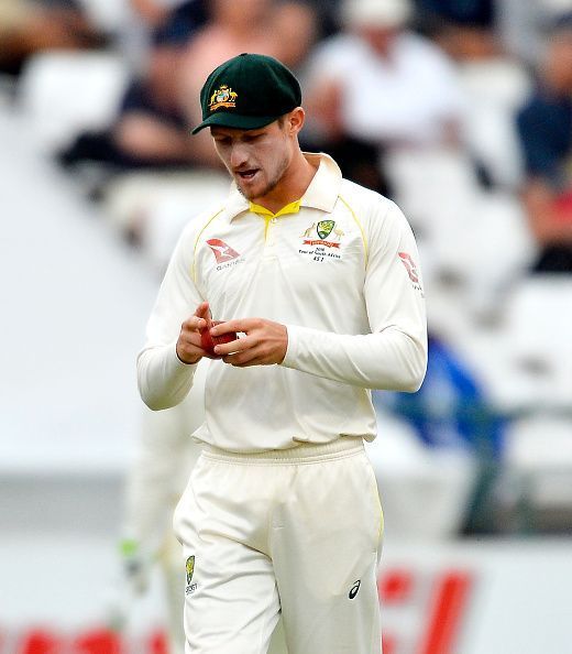 Bancroft was caught rubbing the ball with sandpaper