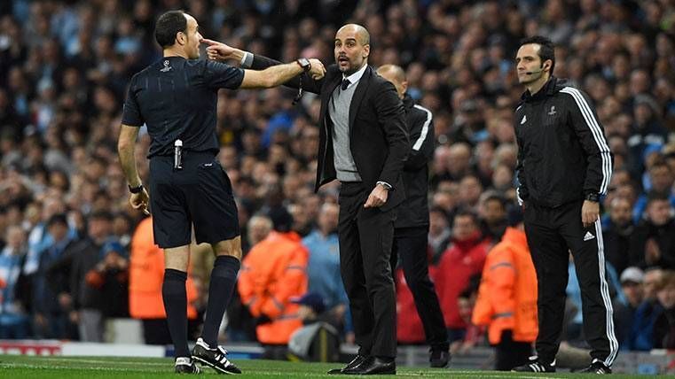 Pep Guardiola was left furious by the calls of Antonio Mateu Lahoz