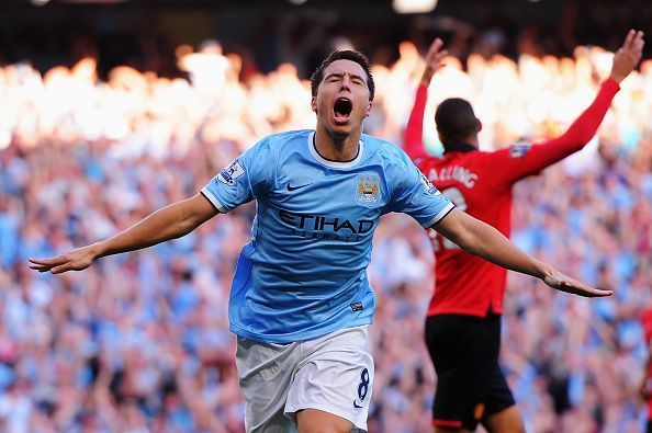 Samir Nasri went to Manchester City to win the trophies he missed out on with Arsenal