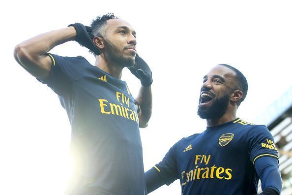 Aubameyang and Lacazette