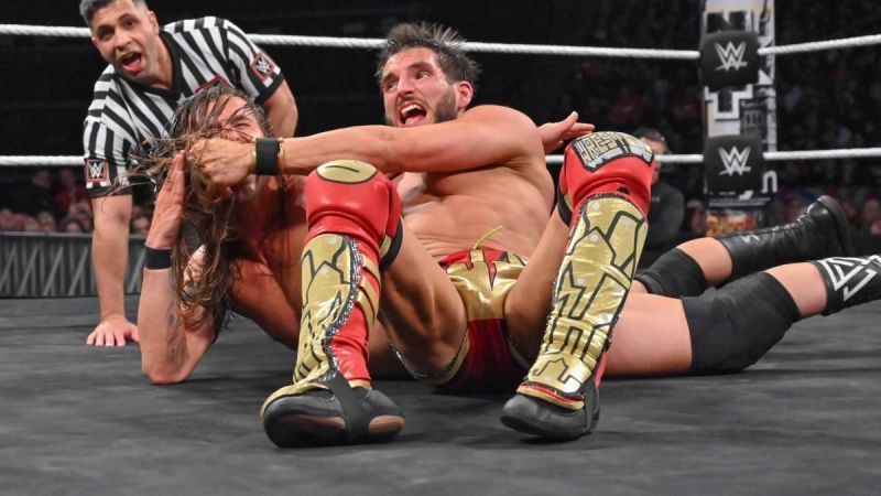 Gargano applies the Gargano Escape on Cole