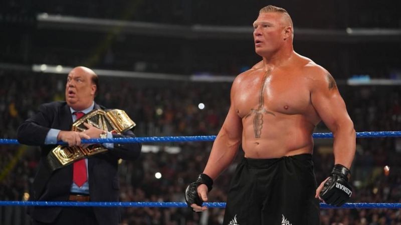 What are Brock Lesnar and his mouthpiece Paul Heyman so terrified? Why, one of our unforgettable moments from 2019, of course!