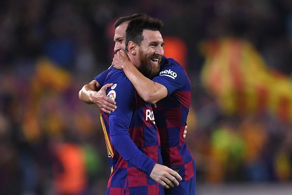 Jordi Alba has formed a brilliant connection with Messi