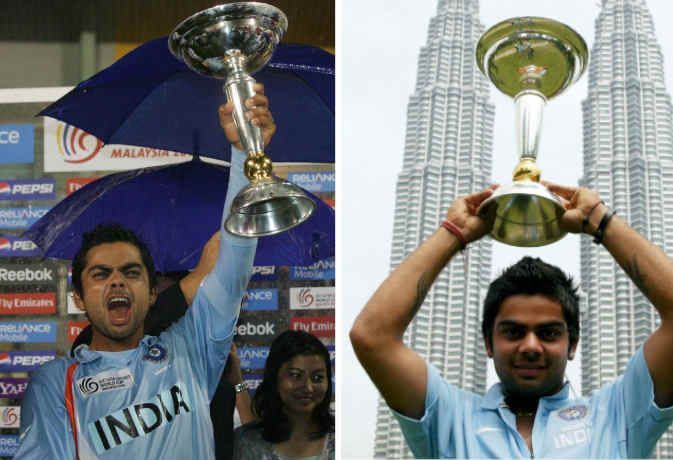 Virat Kohli - 2008 U-19 World cup winner