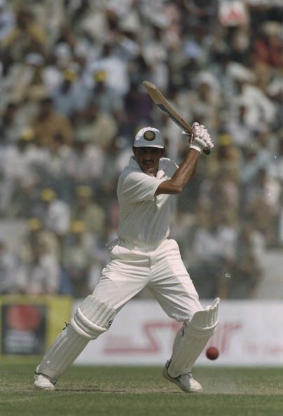 Mohammed Azharuddin in action during his playing days