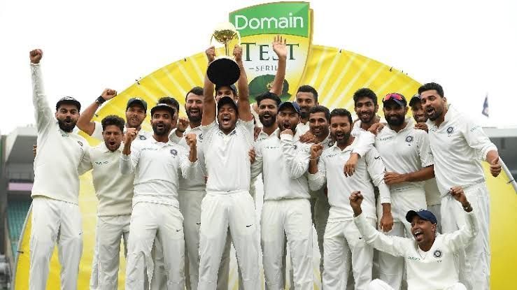 India created history by winning a Test series in Australia for the first time in 2019.