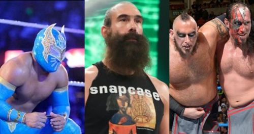 Sin Cara, Luke Harper, and The Ascension.