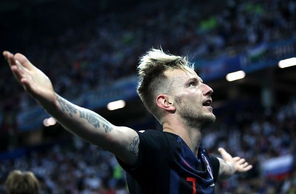 Rakiti&Auml; celebrates his stunning goal vs Argentina at the 2018 World Cup