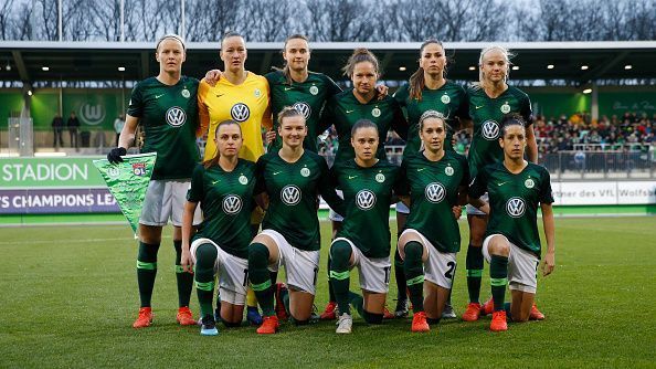 Wolfsburg v Lyon - UEFA Women&#039;s Champions League: Quarter Final Second Leg