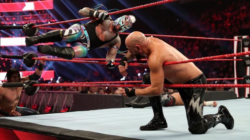 The six men had a good tag team match last week