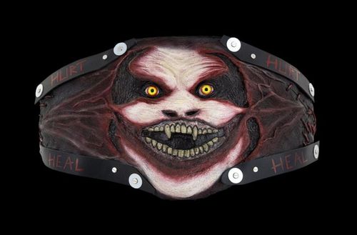 The Fiend's customized Universal Championship belt