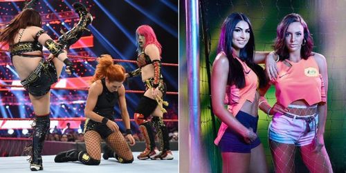 There are a number of combustible elements for the women's TLC match