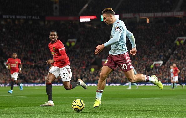 Grealish tormented Manchester United's defenders from the off