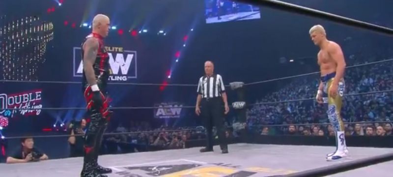 Dustin Rhodes took on his brother Cody in a brilliant match