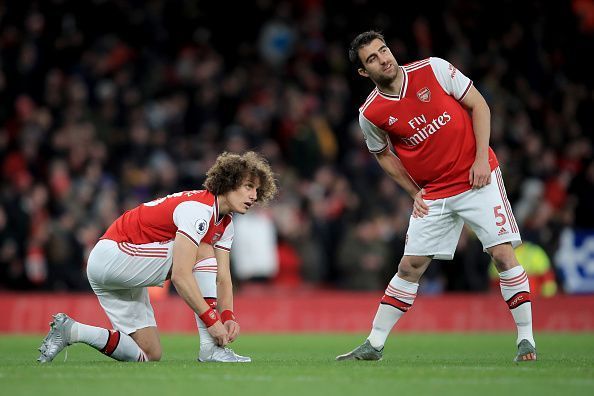 David Luiz and Sokratis