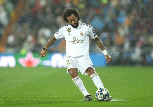 Marcelo provided two assists in Real Madrid's 6-0 win over Galatasaray