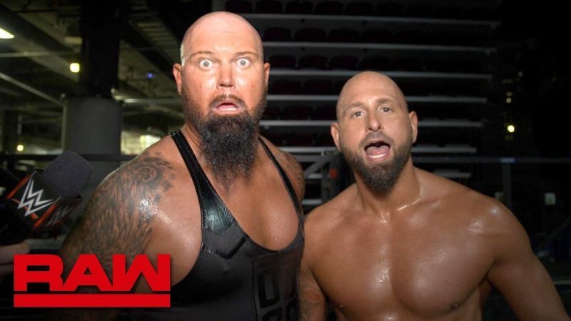 Luke Gallows, pictured with Karl Anderson