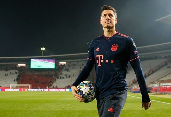 Robert Lewandowski has been on slightly better form than Harry Kane this season